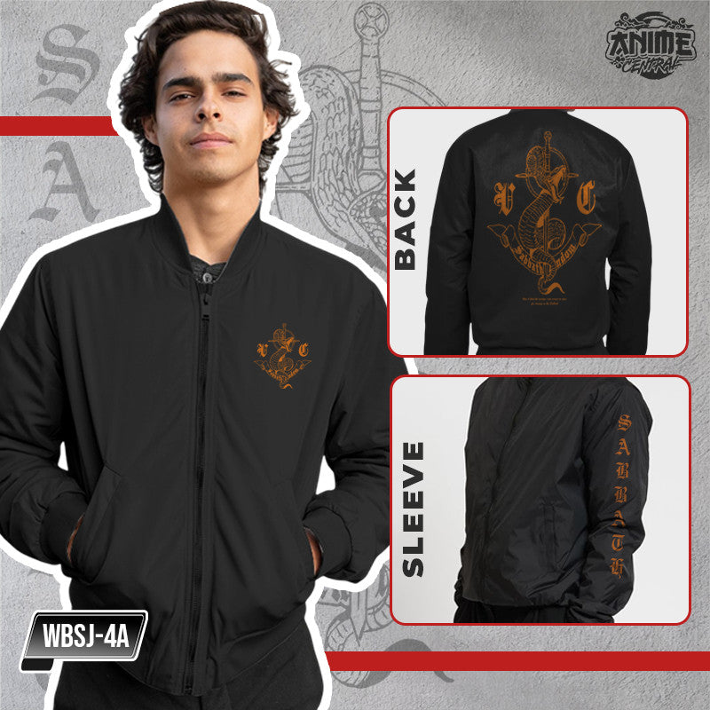 Anime Sabbath Crew Windbreaker Team Windbreaker Jacket Wooin, Joker, Hyuk, Vinny Character Design