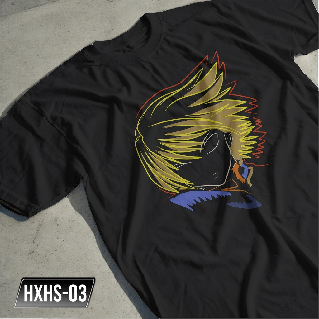 Famous anime Hunter x Hunter Silhoutte Killua, Kurapika,  Gon Character Design T-shirt
