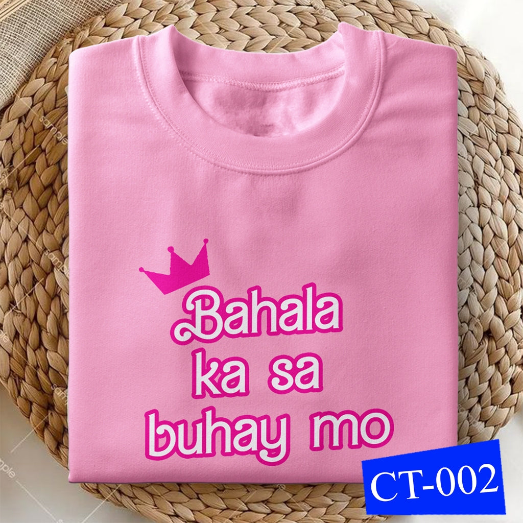 Shirt planet Funny Parody Finding money, Ayoko sayo baduy ka eh Statement Design T-shirt Unisex