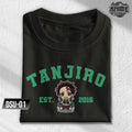 Famous anime Demon Slayer University Tanjiro Zenitsu Inosuke Nezuko Character Design T-shirt Unisex