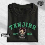 Famous anime Demon Slayer University Tanjiro Zenitsu Inosuke Nezuko Character Design T-shirt Unisex