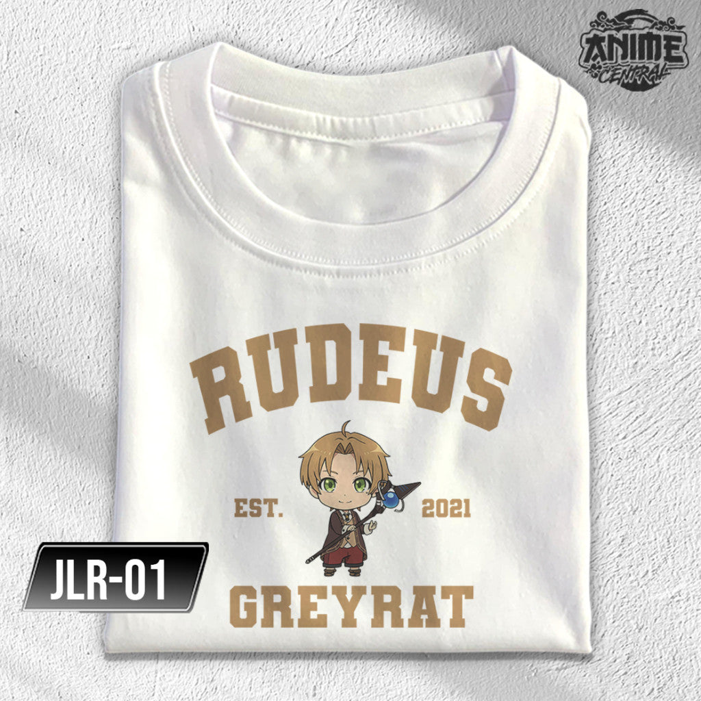 Famous Anime Jobless Reincarnation Eris, Roxy, Rudeus, Slyphiette Character Design T-shirt Unisex