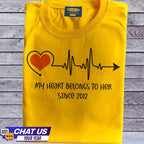 Transfer It Personalized I love my family Connection Tshirt Reunion Shirt SOLD per PIECE