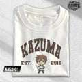 Anime Famous Konosuba  Kazuma, Megumin, Aqua, Darkness Character Design T-shirt Unisex