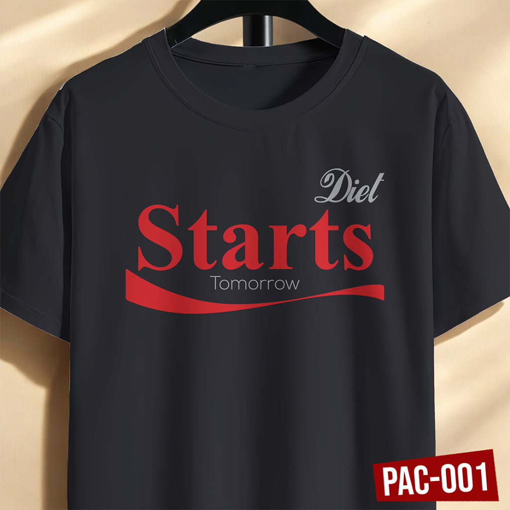 Shirt planet New parody Drunken grownups Diet starts tomorrow Disaster Uwu Design T-shirt