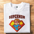 Transfer It Superhero Family Super Mom Dad Kid   Personalize Family Shirt SOLD per PIECE