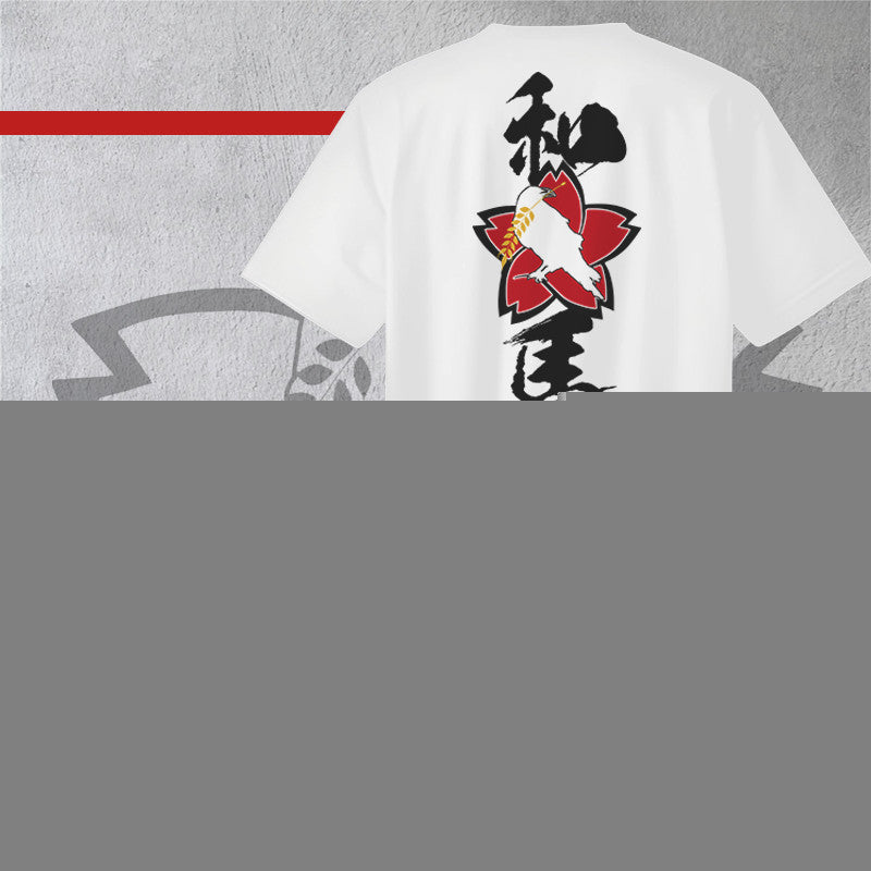 Anime Windbreaker Character Humming bird crew, Kazuma, Light cavalry, Iron star Design T-shirt