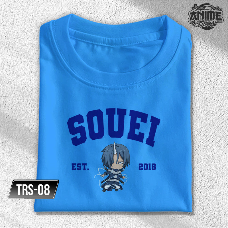Anime That time I reincarnated as Slime Rimuru, Shion, Gobta, Shuna, Milim Character Design T-shirt