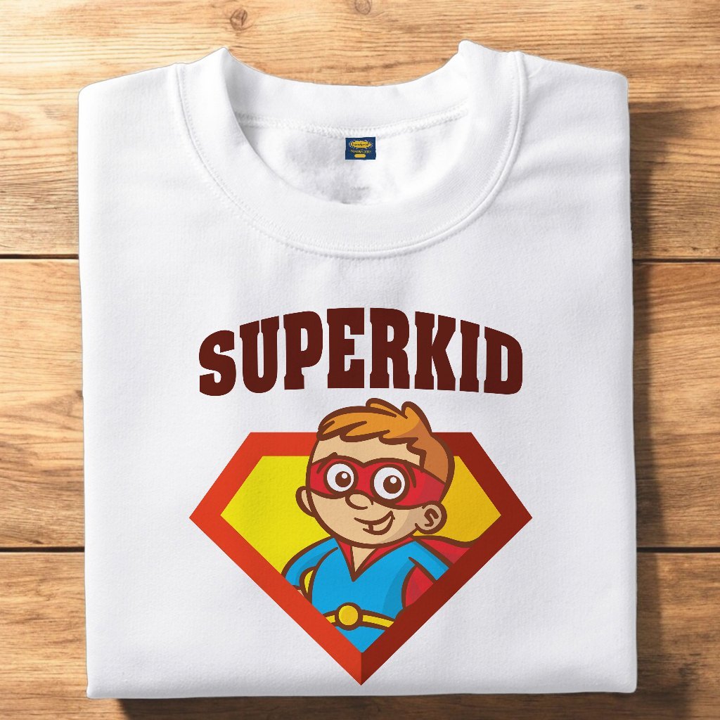 Transfer It Superhero Family Super Mom Dad Kid   Personalize Family Shirt SOLD per PIECE