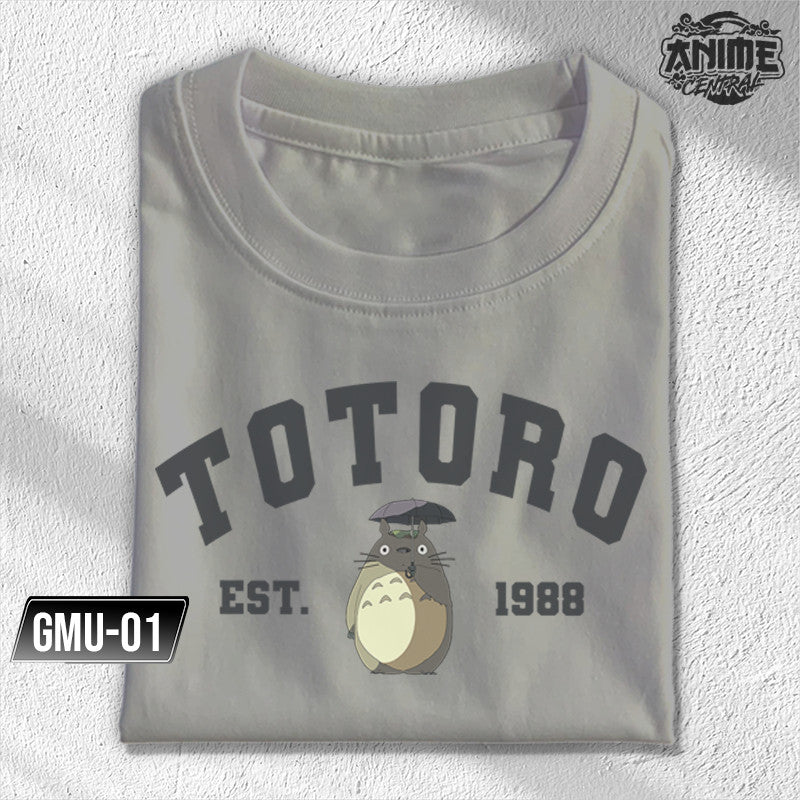 Anime Studio Ghibli Character Totoro No - Face Ponyo Calcifer Jiji Catbus Design T-shirt Unisex