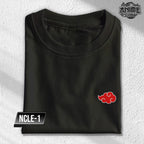 Embroidery Famous Anime Naruto Character Logo Design T-shirt Unisex High quality