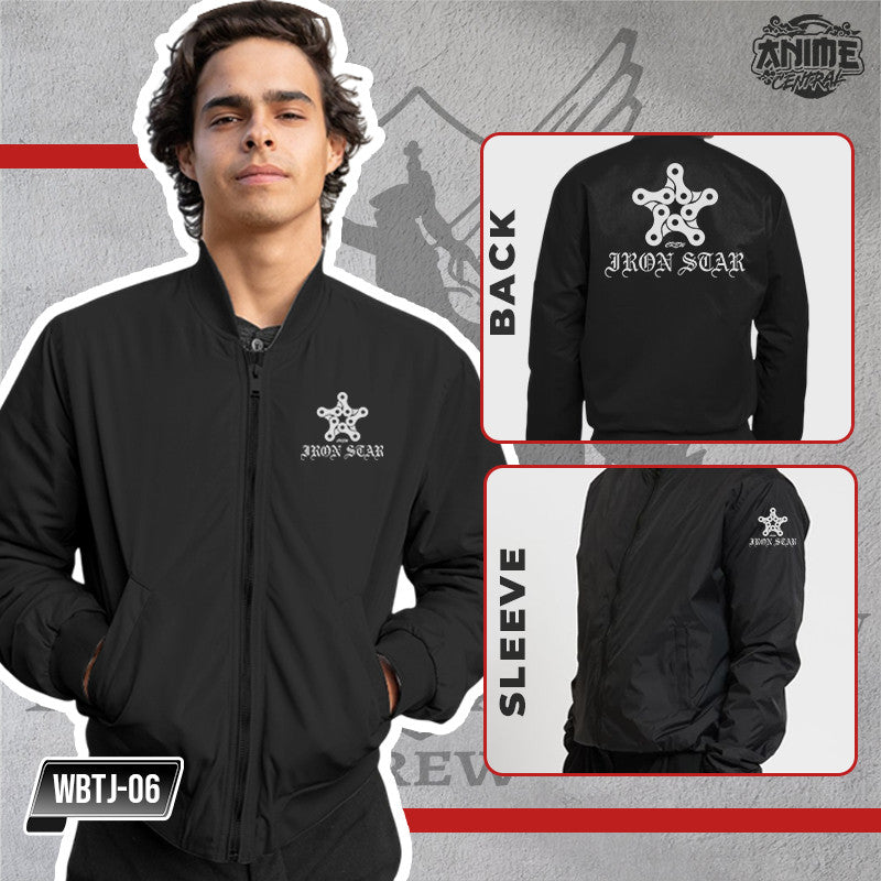 Anime Windbreaker Character Windbreaker jacket Humming bird crew, Kazuma, Light cavalry Design