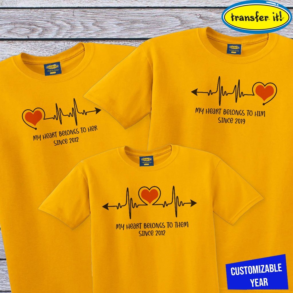 Transfer It Personalized I love my family Connection Tshirt Reunion Shirt SOLD per PIECE
