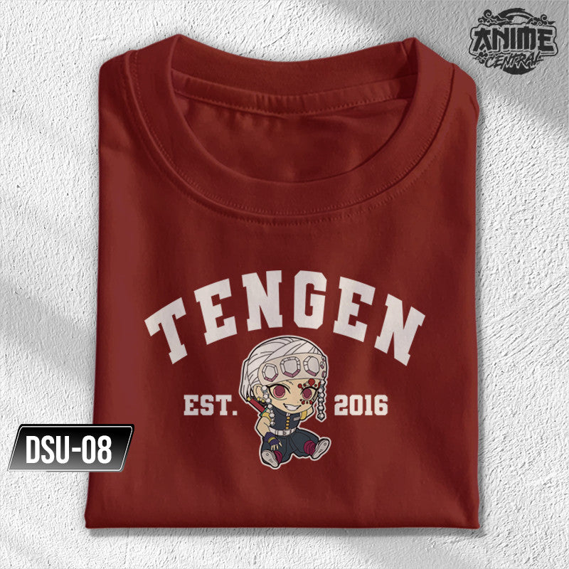 Famous anime Demon Slayer University Tanjiro Zenitsu Inosuke Nezuko Character Design T-shirt Unisex