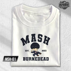 Anime Mashle Magic and Muscles Mash Burnedead, Lance Crown, Dot Barrett Character Design T-shirt