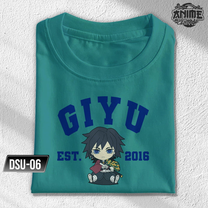 Famous anime Demon Slayer University Tanjiro Zenitsu Inosuke Nezuko Character Design T-shirt Unisex