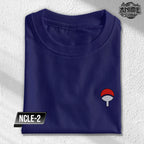 Embroidery Famous Anime Naruto Character Logo Design T-shirt Unisex High quality