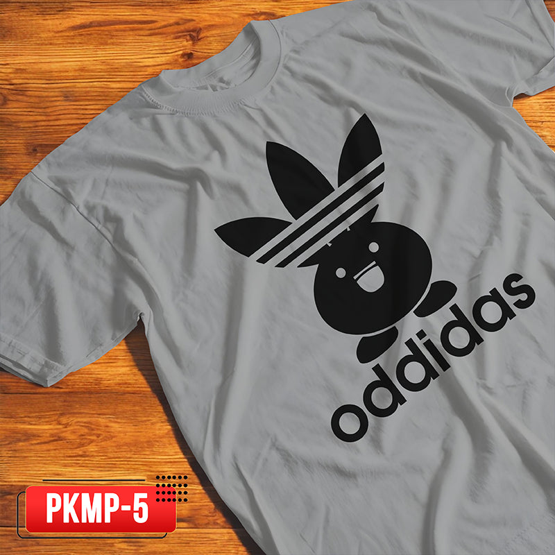 Shirt planet Pokemon brand parody Funny Pikahut, Gengarade, Mountain mew, Oddidas Design T-shirt