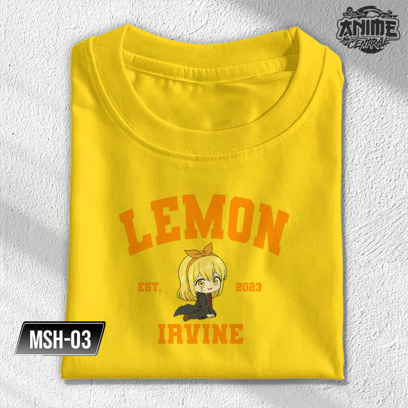 Anime Mashle Magic and Muscles Mash Burnedead, Lance Crown, Dot Barrett Character Design T-shirt