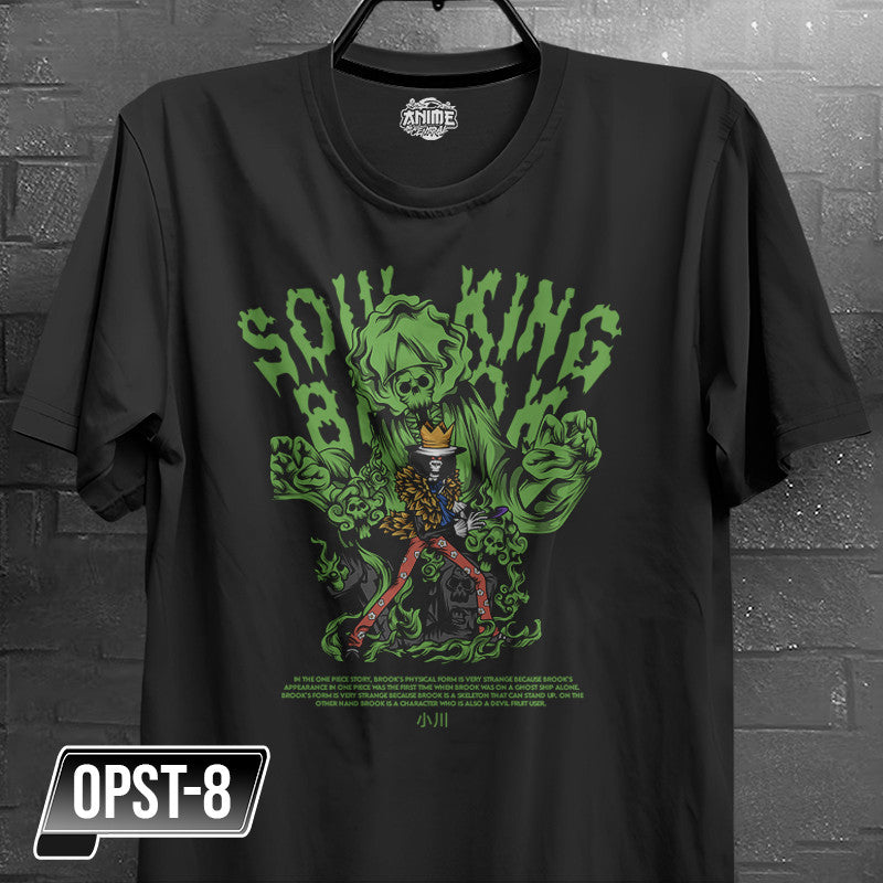 Anime One piece Strawhat Pirate Crew Zoro, Sanji, Usopp, Franky, Chopper Character Design T-shirt