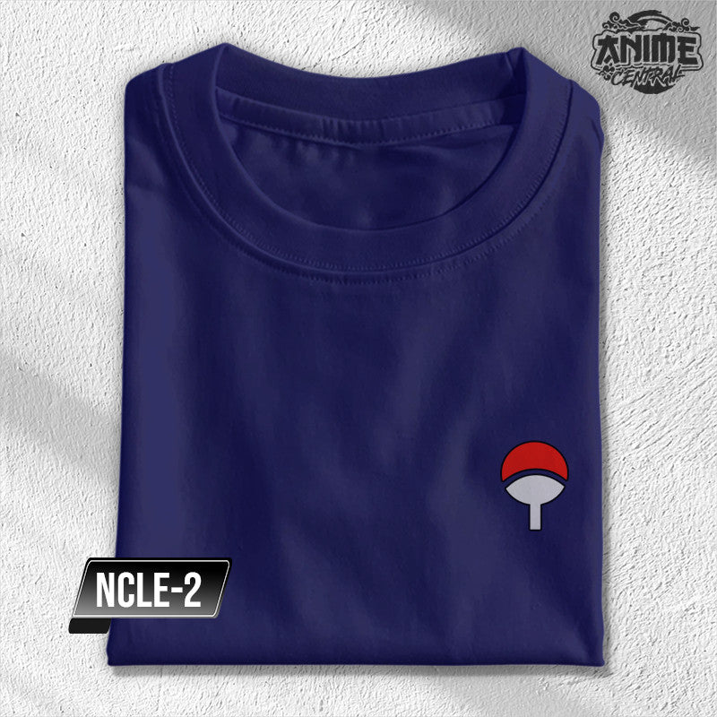 Embroidery Famous Anime Naruto Character Logo Design T-shirt Unisex High quality