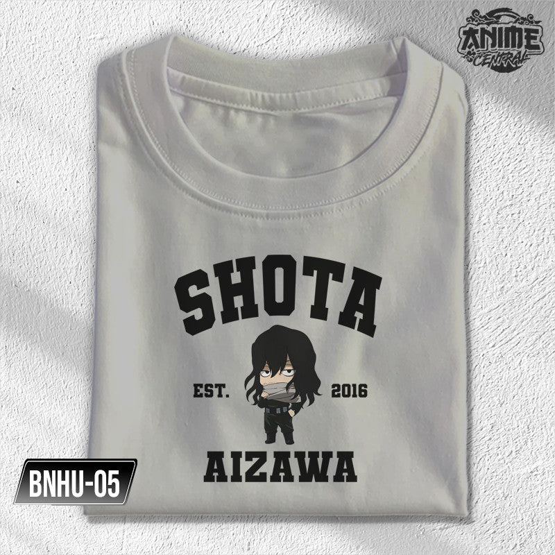 Anime My hero academia University theme Shoto, Izuku, Katsuki, Momo,Ochaco Character Design T-shirt