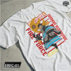 Anime Central Fire Force Character Shinra Arthur Maki Takehisa Benimaru Unisex Cotton T-Shirt