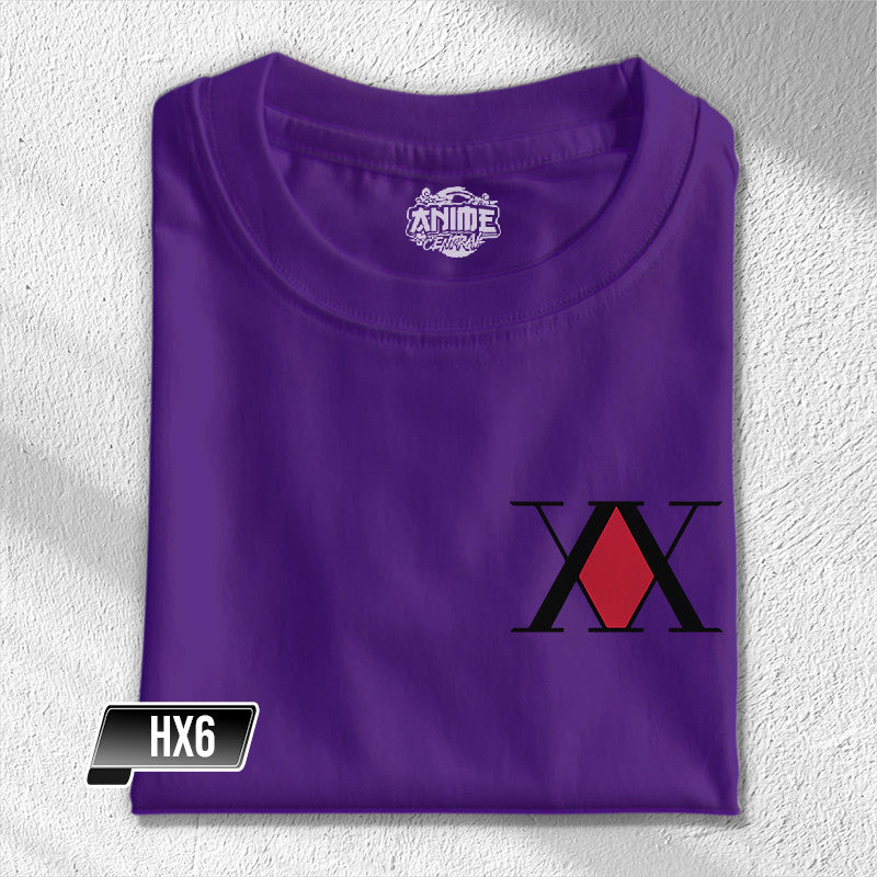 Anime Central Hunter X Hunter Anime Tees Gon Killua Kurapika Leorio Logo Pocket Unisex T-Shirt