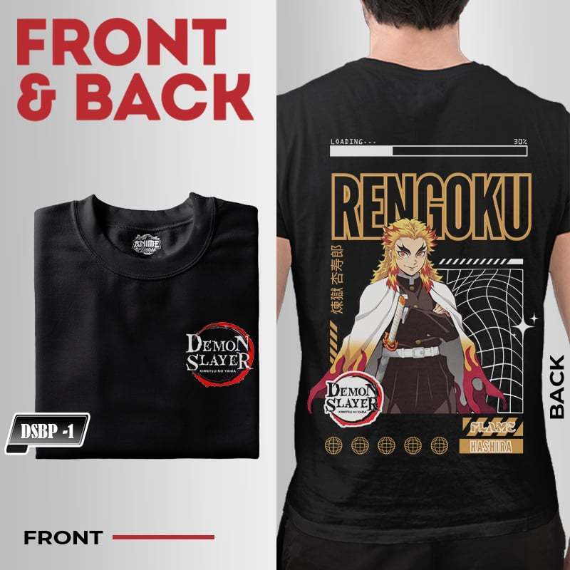 Anime Central Demon Slayer Charater Renguko Mitsuri Gyomei Tomiaka Shinubo Opania Unisex T-Shirt