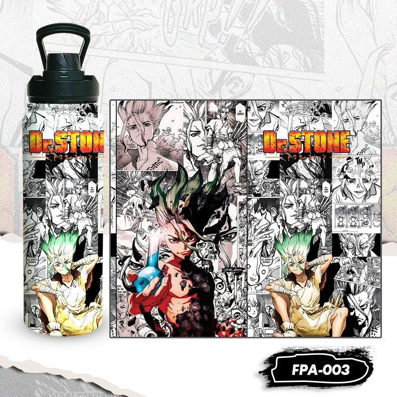 Anime Central One Piece Naruto My Hero Academia Jujutsu Kaisen Stainless Vacuum Tumbler Hot & Cold