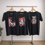 Anime Central Attack on Titan Shirt Anime Fan Shingeki No Kyojin RoundNeck Tees Top Cotton