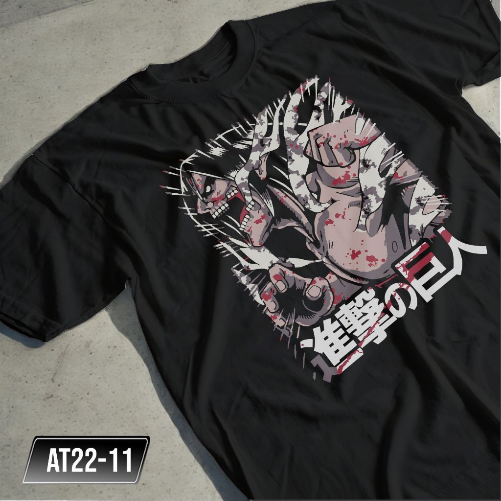 Anime Central Attack on Titan Shirt Anime Fan Shingeki No Kyojin RoundNeck Tees Top Cotton