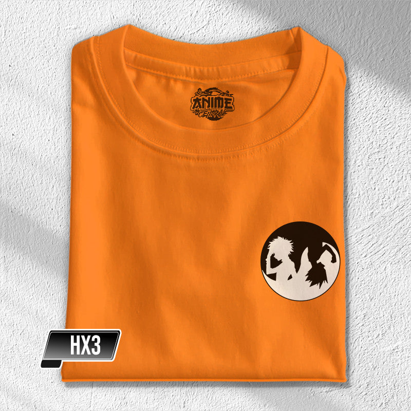 Anime Central Hunter X Hunter Anime Tees Gon Killua Kurapika Leorio Logo Pocket Unisex T-Shirt