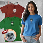 Anime Central Popular Anime Naruto Chibi Shirt Design Sasuke, Sakura, Itachi, and Hinata Collection