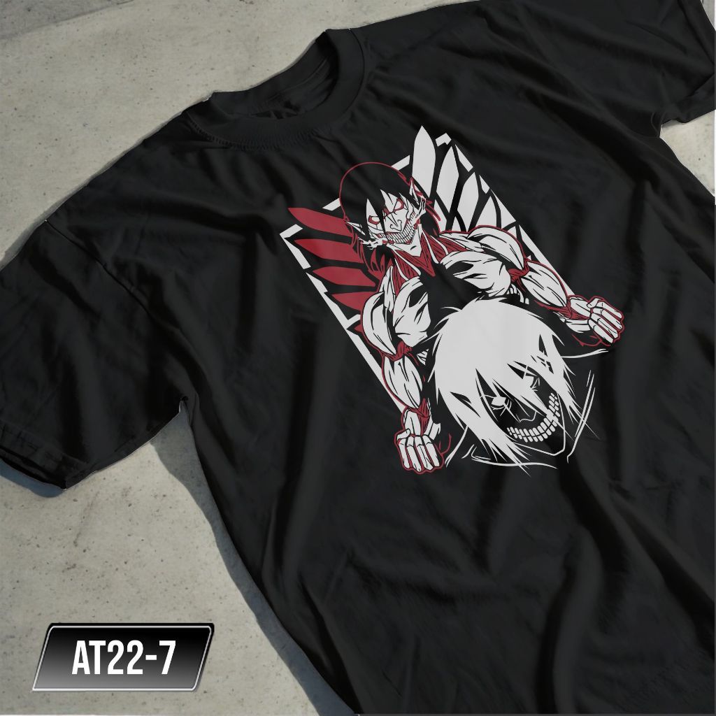 Anime Central Attack on Titan Shirt Anime Fan Shingeki No Kyojin RoundNeck Tees Top Cotton