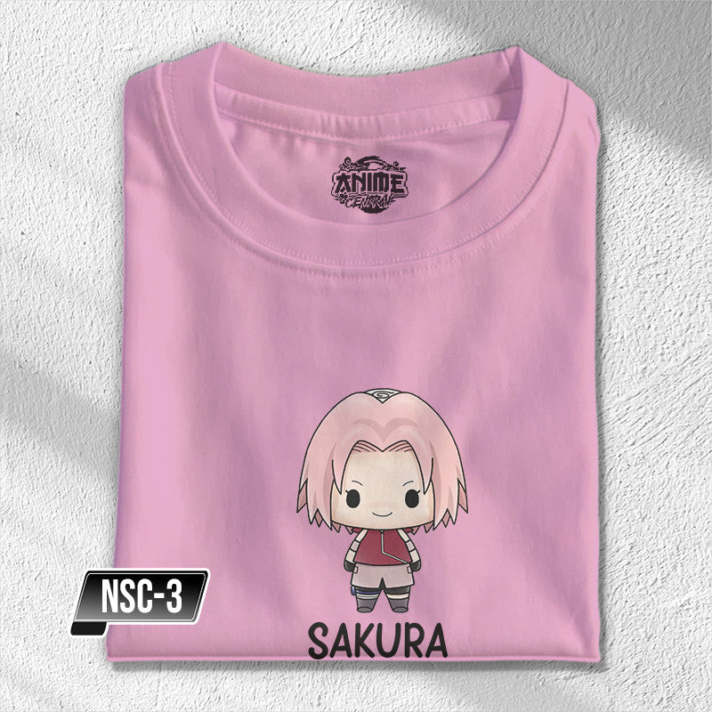 Anime Central Popular Anime Naruto Chibi Shirt Design Sasuke, Sakura, Itachi, and Hinata Collection