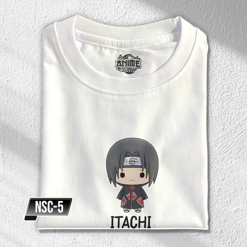 Anime Central Popular Anime Naruto Chibi Shirt Design Sasuke, Sakura, Itachi, and Hinata Collection