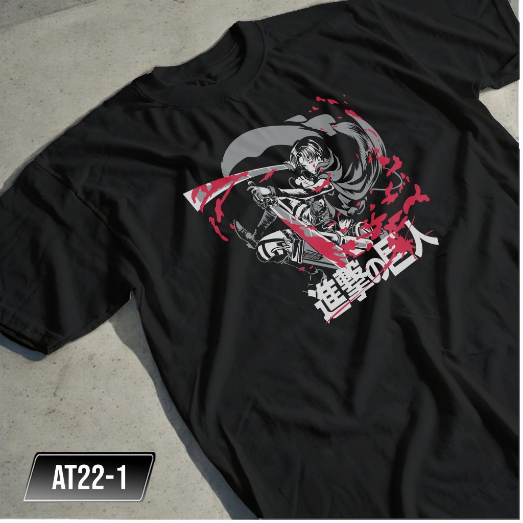 Anime Central Attack on Titan Shirt Anime Fan Shingeki No Kyojin RoundNeck Tees Top Cotton