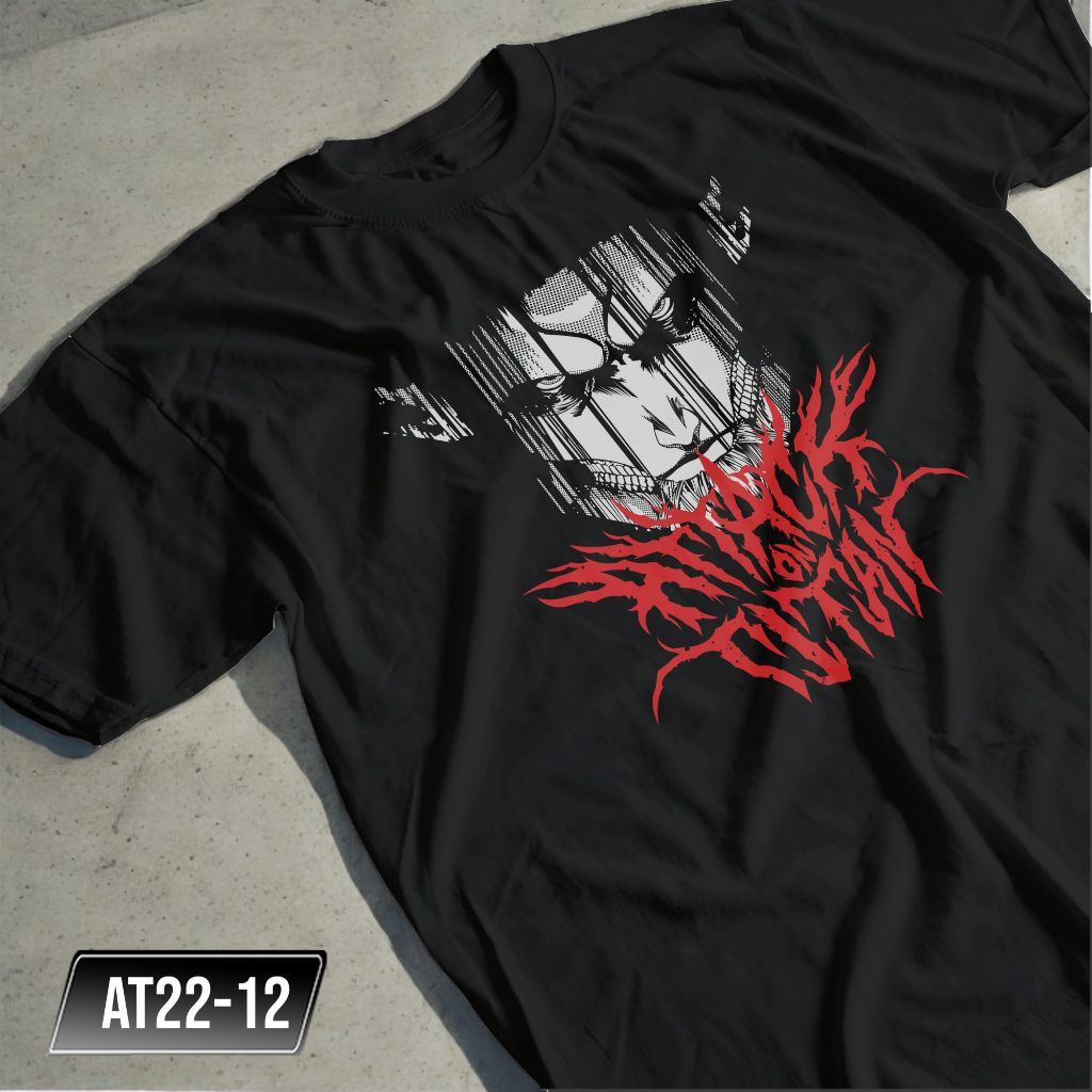 Anime Central Attack on Titan Shirt Anime Fan Shingeki No Kyojin RoundNeck Tees Top Cotton