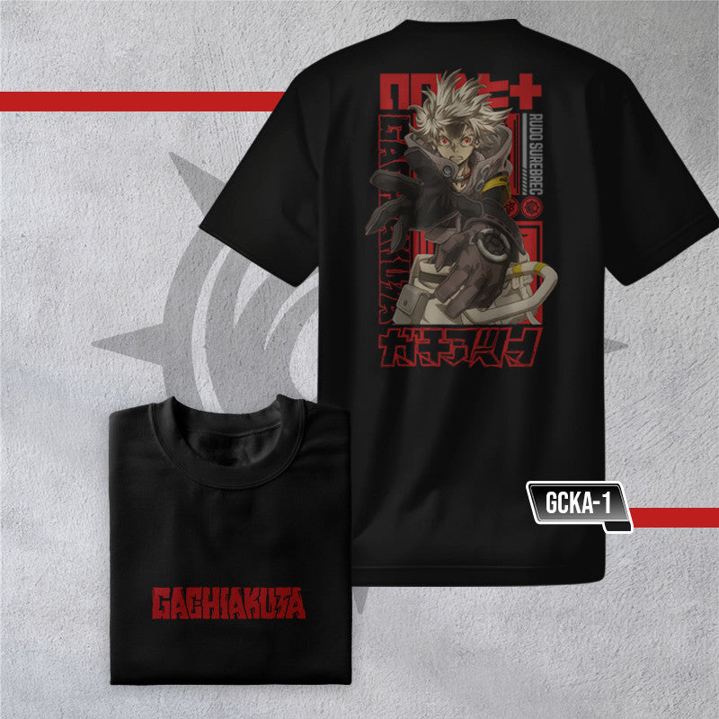Anime Central Gachiakuta Rudo Surebrec,Enjin,Riyo Reaper Unisex High Quality Cotton T-Shirt