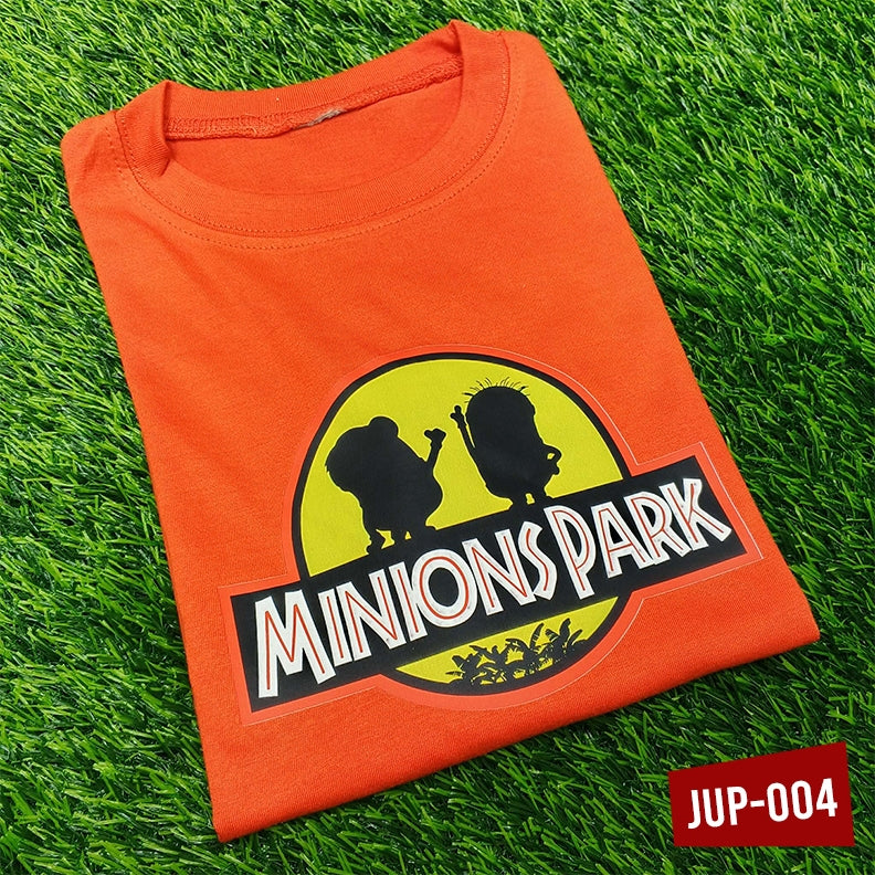 Jurassic Parody Poke Park Pac-man No Wifi Hogwarts Minions Park Saiyanwarior Unisex Cotton T-Shirt