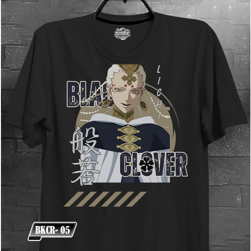 Anime Central Mang Black Cover Asta Liebe Demon Captain Yami Sukehiro Unisex Cotton T-Shirt