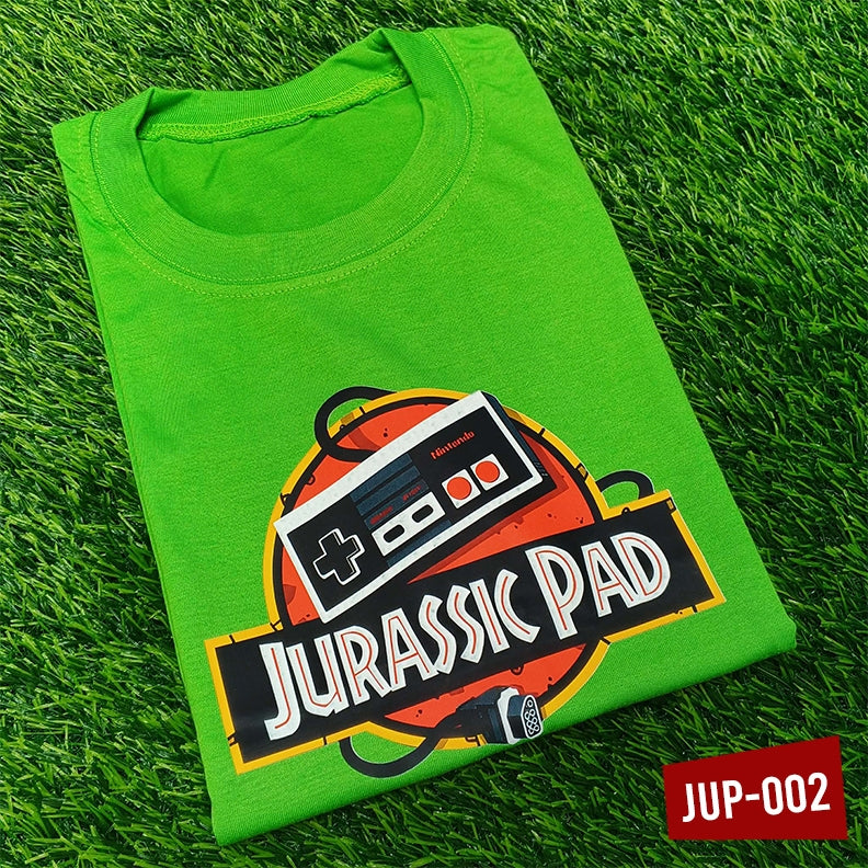 Jurassic Parody Poke Park Pac-man No Wifi Hogwarts Minions Park Saiyanwarior Unisex Cotton T-Shirt