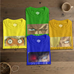 Anime Central One Piece Eyes T-shirt Anime Luffy,Zoro,Sanji,Usopp, Boa and Nami Shirt