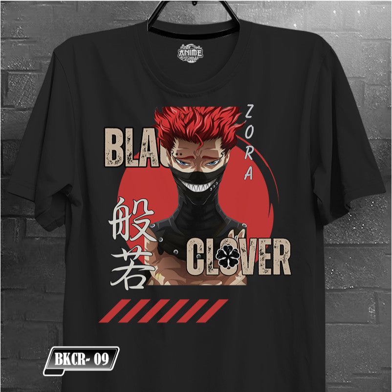 Anime Central Mang Black Cover Asta Liebe Demon Captain Yami Sukehiro Unisex Cotton T-Shirt