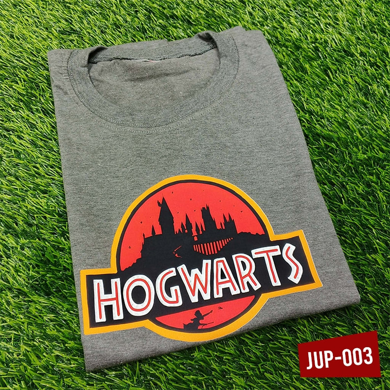 Jurassic Parody Poke Park Pac-man No Wifi Hogwarts Minions Park Saiyanwarior Unisex Cotton T-Shirt