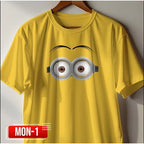 Shirt planet Faces Cartoon Design Bob Dave Kevin Kids Adult Family T-shirt DTF print Unisex shirt