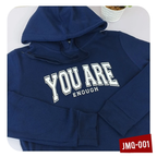 Shirt Planet Inspirational Motivational You are Enough Believe In Yourself Hoodie Jacket Unisex