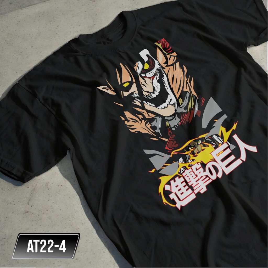 Anime Central Attack on Titan Shirt Anime Fan Shingeki No Kyojin RoundNeck Tees Top Cotton