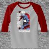 Raglan 3/4 Roundneck Shirt (Gray Body) Thumbnail